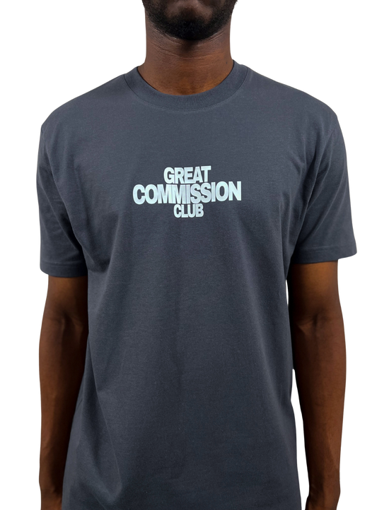 GREY “JESUS IS LORD” TEE